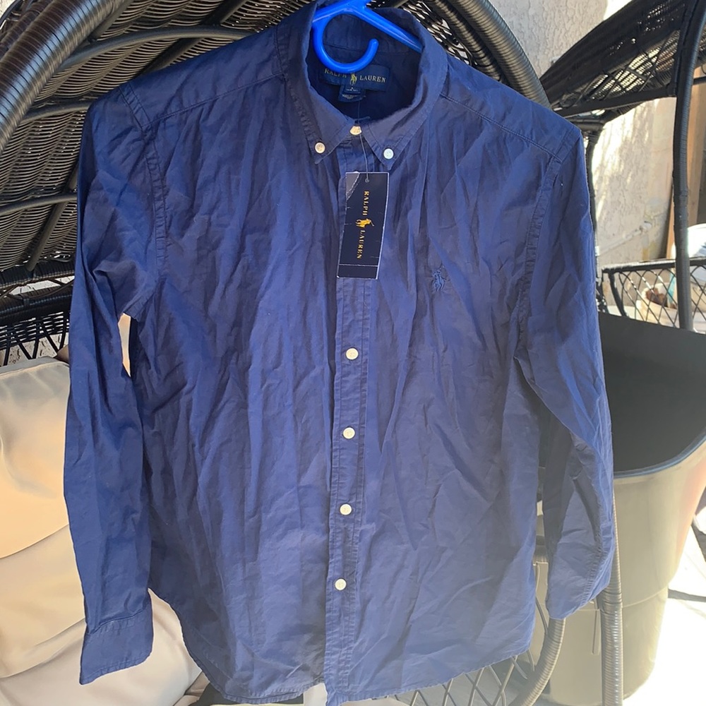 Kids button down shirt.